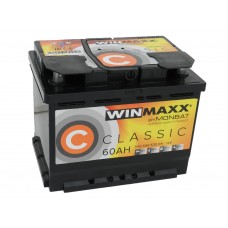 Автомобильный аккумулятор WINMAXX 60 А/ч обр/п.